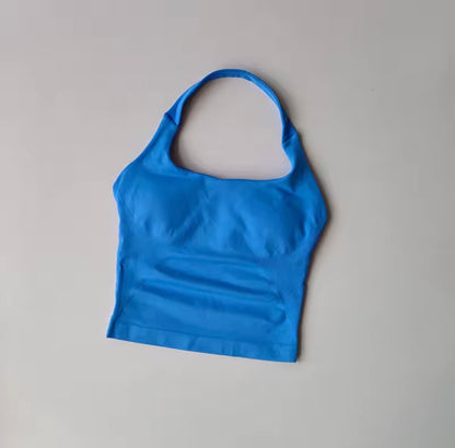 Top Halter Sculptant - Effet Push-Up Naturel
